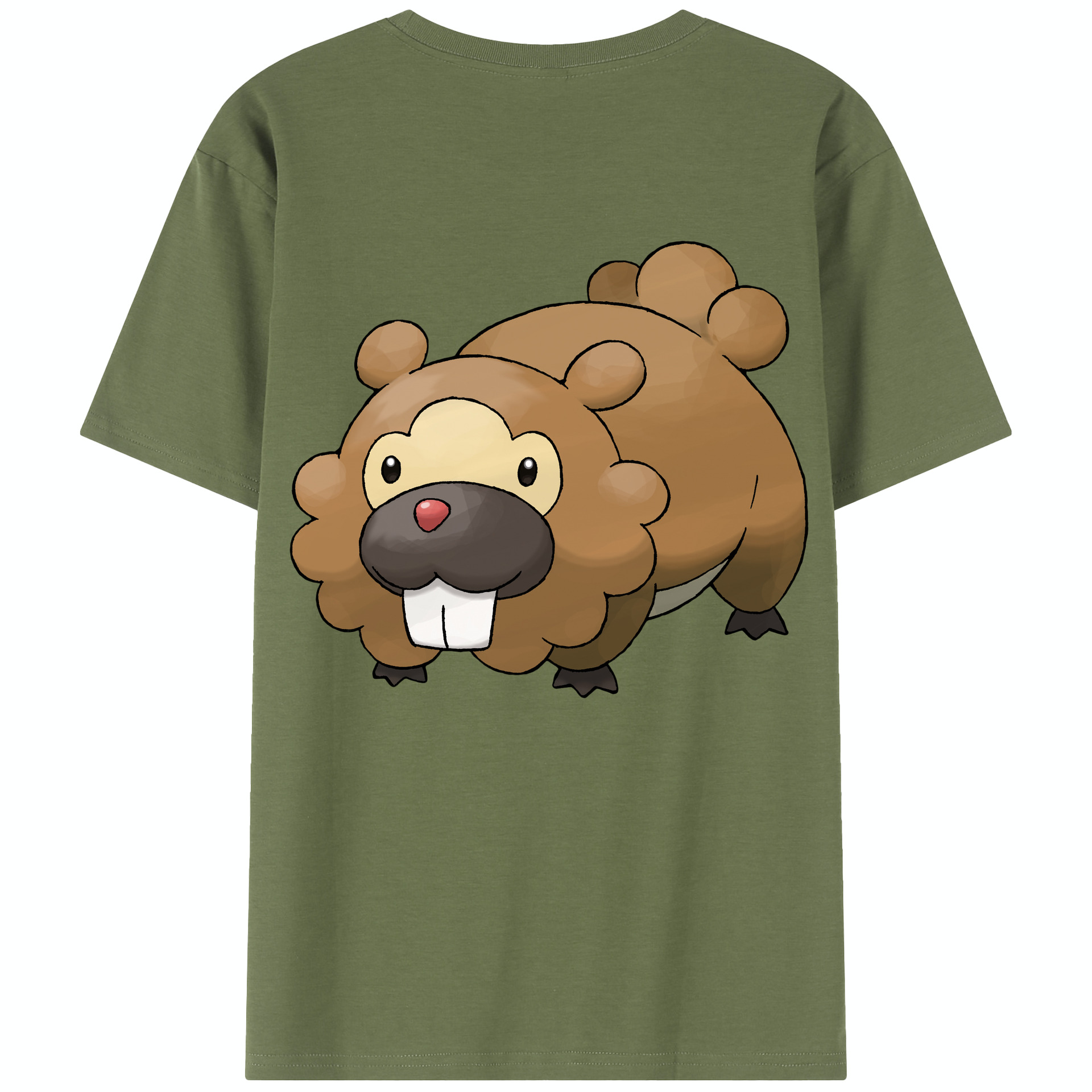 （画像用） ポケットモンスター Pokémon 綿100％半袖Tシャツ（背面プリント）